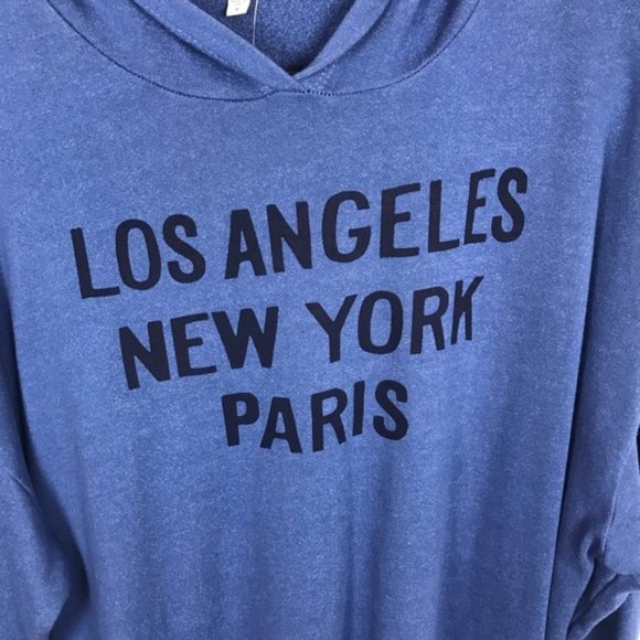NEW SUNDRY LA NY Paris Hoodie Sweatshirt Sz 2 - Picture 12 of 14